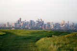 Calgary skyline 6am