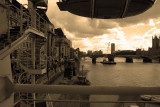 London Eye in Sepia 2006