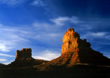 Monoliths at Sunset