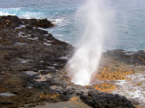 Blow Hole Kauai Hawaii