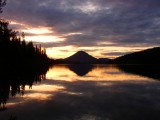 Bowron Lakes Sunset