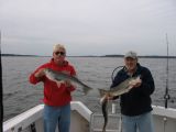 10/16/2006- Ying Yang Fishing - Bob & Frank with nice limit of Stripers caught trolling with Capt Rich Clarke
