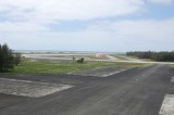 Main aircraft runways & hanger