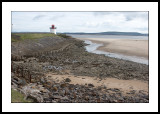 Lighthouse at low tide