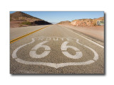 <b>Route 66, The Mother Road</b><br><font size=2>Cadiz Summit, CA