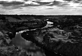 Twin Falls Idaho BW - Harsh