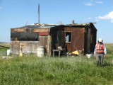 Better maintained, multi-family subsistence camp