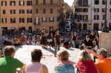 Benjamin on Spanish Steps