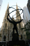 Atlas with St Pats in background