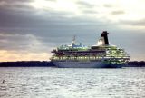 Royal Princess Leaving Newport