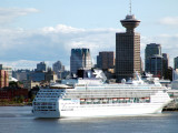 Norwegian Sun Leaving Vancouver, BC