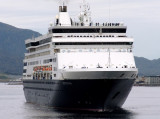 Statendam Arriving Ketchikan, AK
