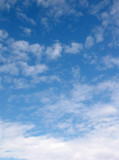 I see skies of blue