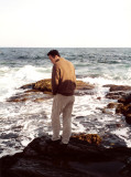 on the rocks