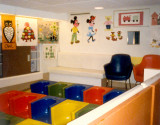 the place where they keep the bright colors