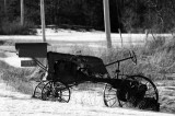 B/W Tractor mailbox