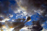 Layers of wispy Clouds