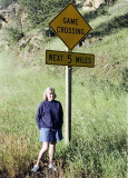 Game crossing, South Dakota