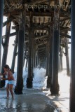 girl under pier.JPG