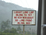 Papua New Guinea Signs