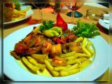 Wild Boar Ragout In Letcho, Budapest, Hungary