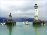 Misty Day in Lindau, Germany