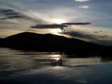 Spirit Of Condor Landed...Sunset On Titicaca Lake