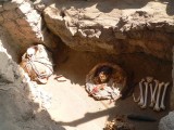 Mummies in Chauchilla Cemetery, Nazca Desert