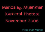 Mandalay Myanmar (General Photos) cover page.