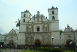 Façade of St. Michael's Cathedral. It was built in 1756.