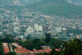 View of the downtown of Tegucigalpa from Parque Naciones Unidas (United Nations) at El Picacho.