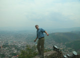 I am pretending to fall in this picture.