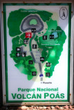 Near the coffee plantation is the Poas Volcano which is 9,000 ft. above sea level.