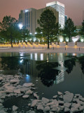 OKC Bombing Memorial on a cold winters Night (02)