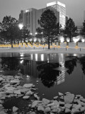 OKC Bombing Memorial on a cold winters Night (05)