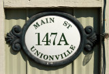 Unionville Steet Sign