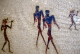 Mosaic at Lincoln Center subway stop