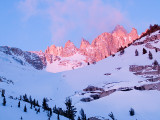 Mt Whitney in first morning light
