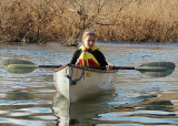 Savanah in her new Bell Canoe.jpg