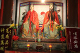They are the central figures in a chapel of woship