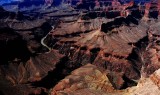 Winding Colorado River in View