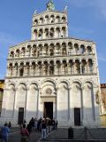 The cathedral in Lucca; remind you of a wedding cake?