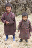 Yak herders children