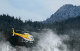 coastal helicopter working