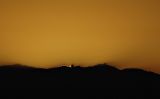 Sunrise over the Lick Observatories
