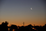 The Crescent Moon Rising