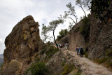 After lunch - The High Peaks Trail