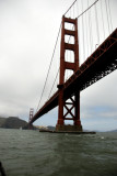 Under the Golden Gate Bridge