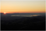 Sunset over the South San Francisco Bay