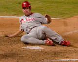 Slide across home plate